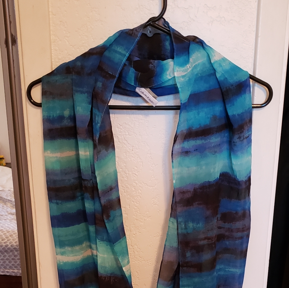 Calvin Klein Sheer Infinity Scarf